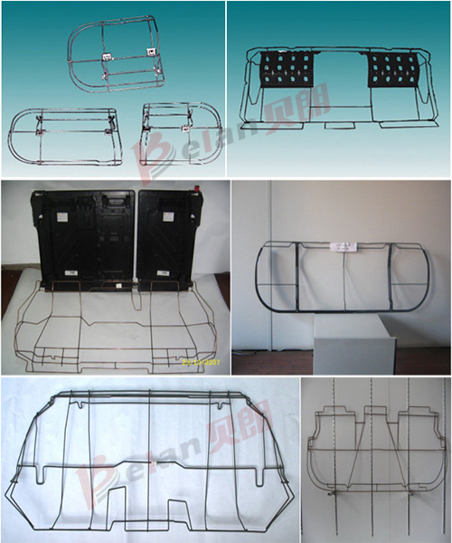 金属线材折弯机生产的样品