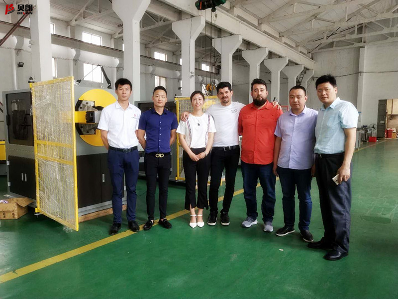 土耳其客户参观Milanosport
自动化公司现场