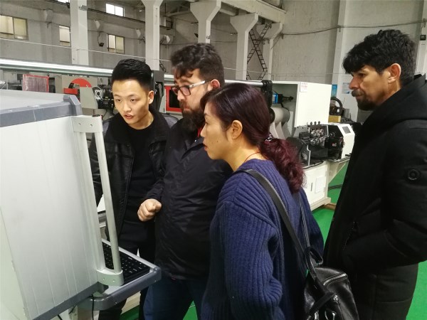 土耳其客户验收Milanosport
双头机